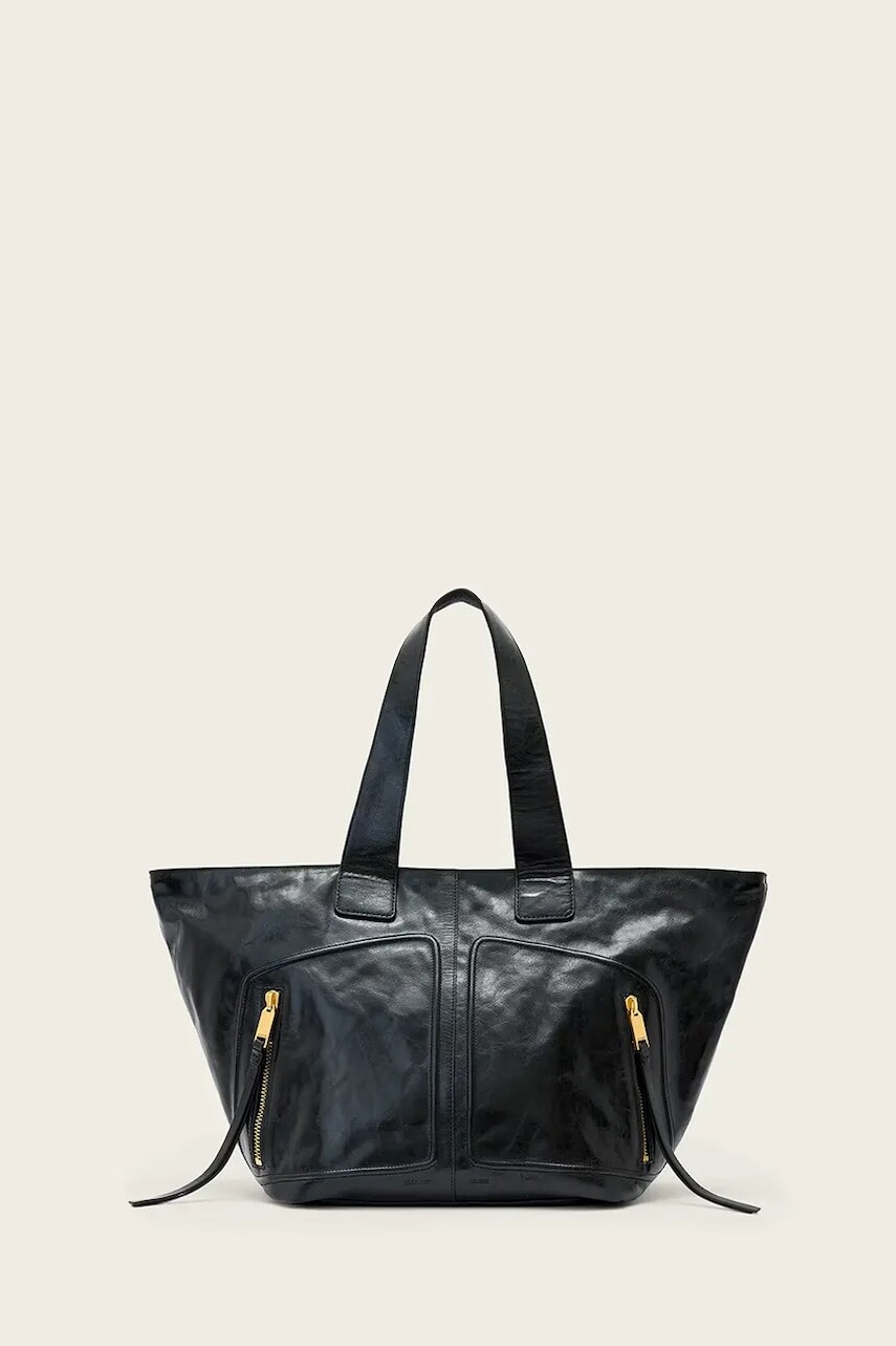 AllSaints kabelka typu tote dámska kožená JEAN