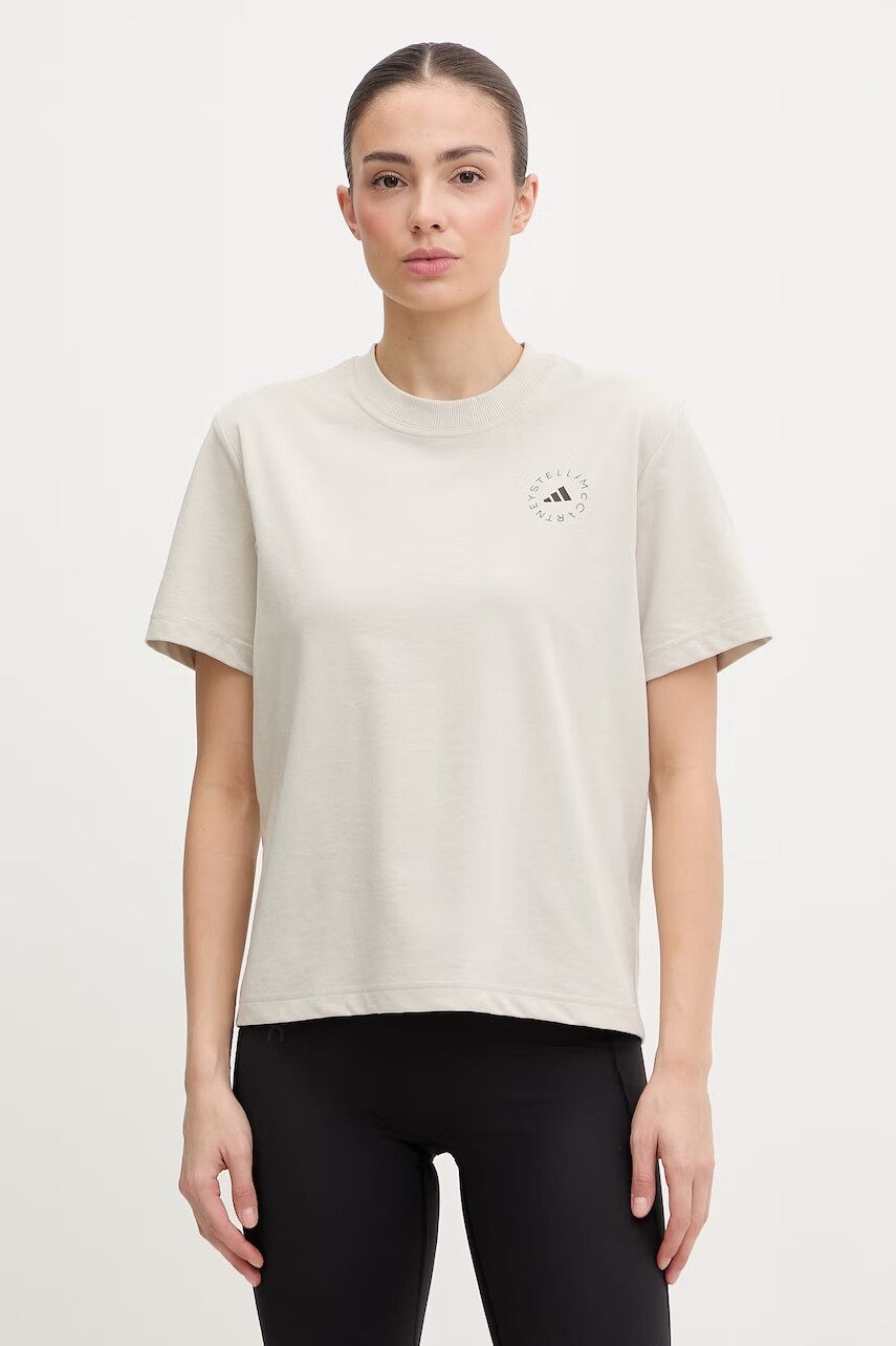 adidas by Stella McCartney tréningové tričko dámske s bavlnou