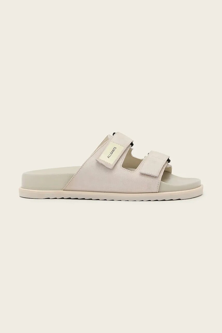 AllSaints pánske semišové šľapky Vex Sandal