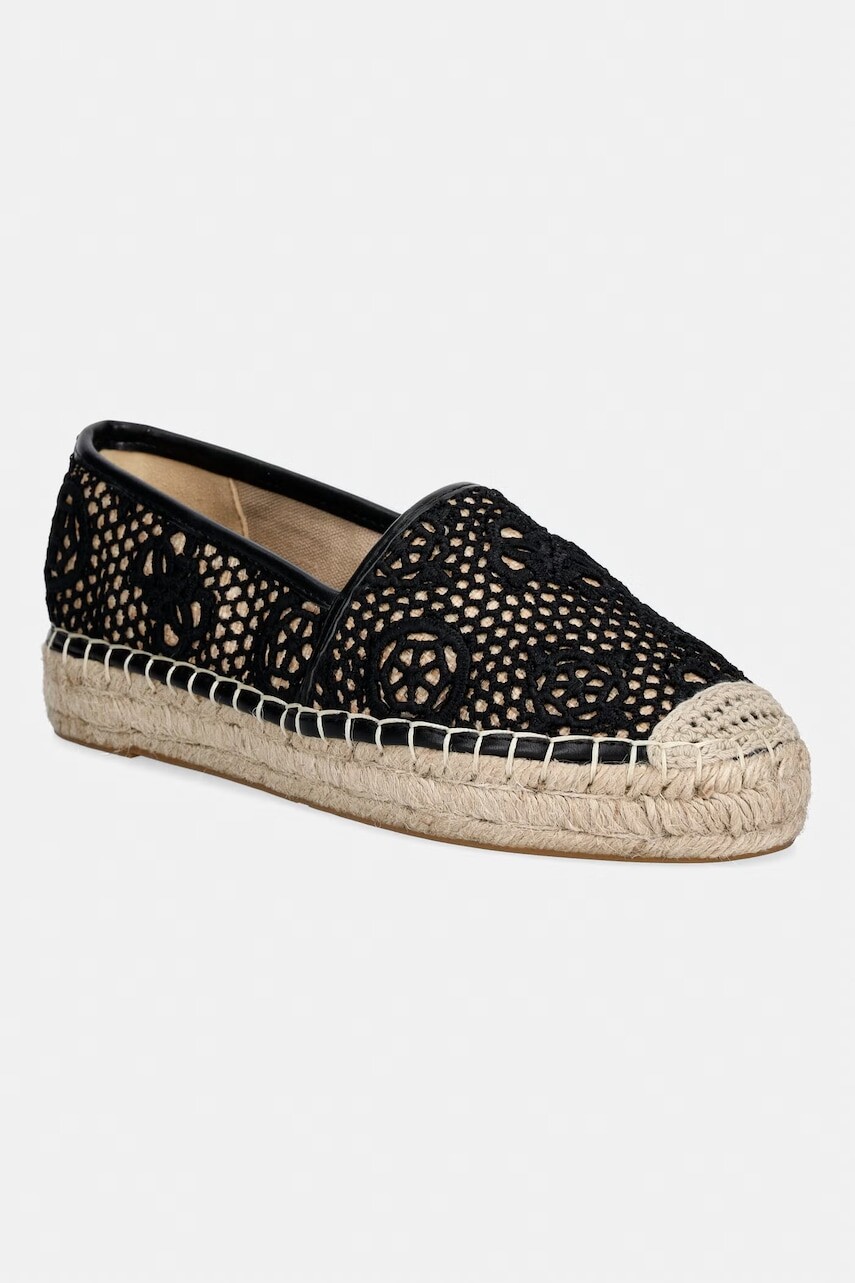 Guess espadrilky na plochom podpätku dámske JOELYNN