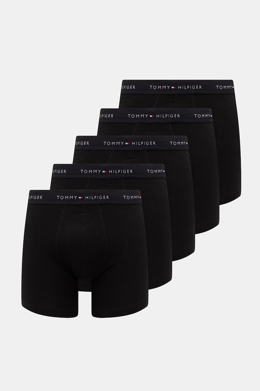 Tommy Hilfiger boxerky pánske bavlnené s elastanom 5-pak