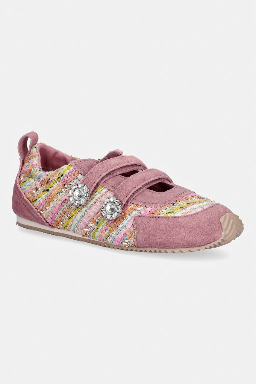 Kurt Geiger London Islington Mary Jane dámske semišové tenisky