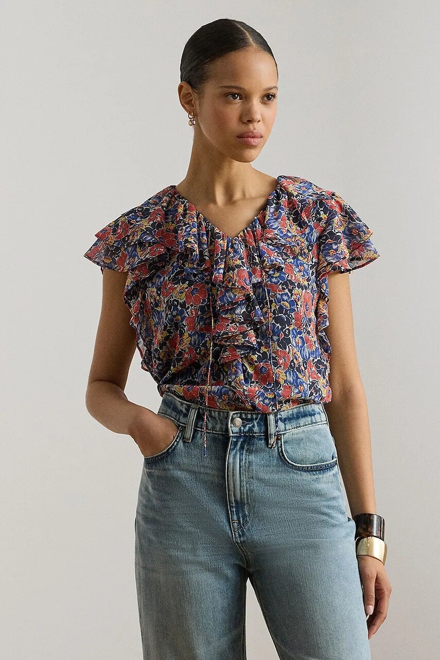 Lauren Ralph Lauren dámska blúzka s volánom