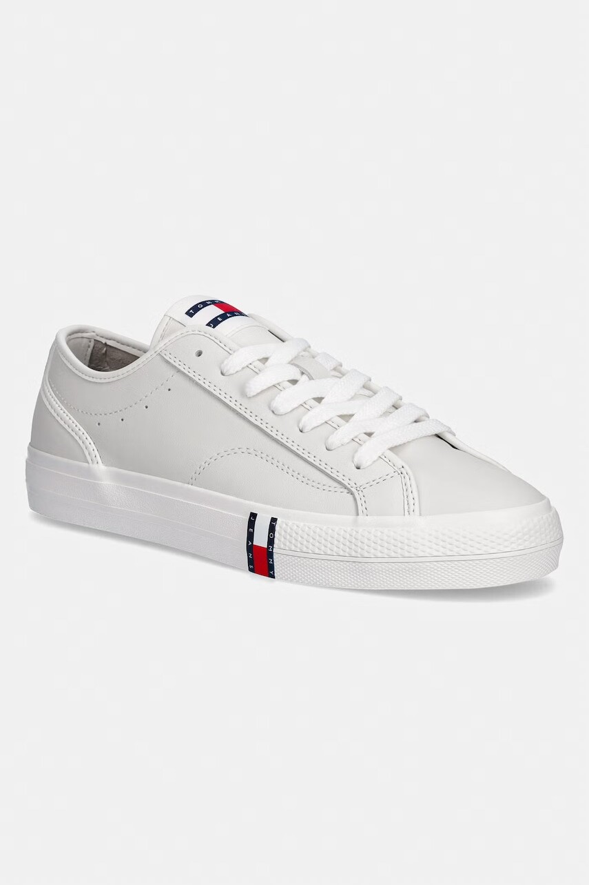 Tommy Jeans ARCHIVE VULC. Y2K LONG LACE tenisky pánske kožené