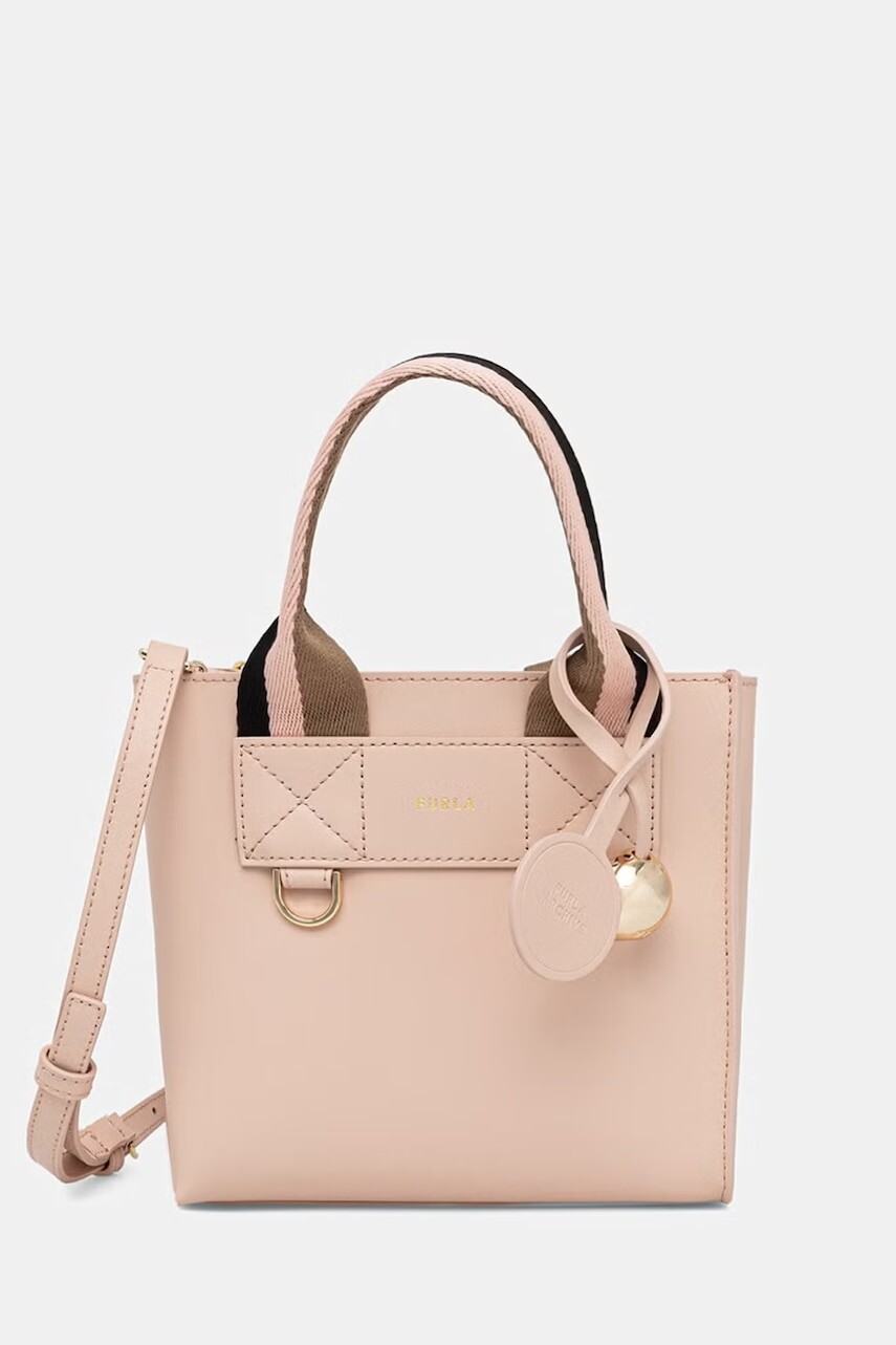 Furla crossbody kabelka dámska kožená Divide It Mini Tote