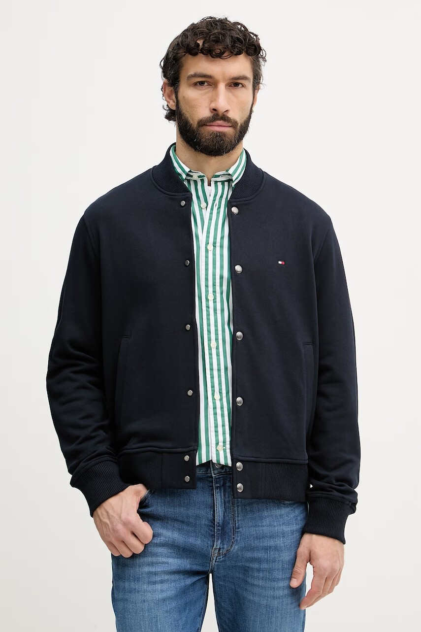 Tommy Hilfiger bunda bomber pánska bavlnená