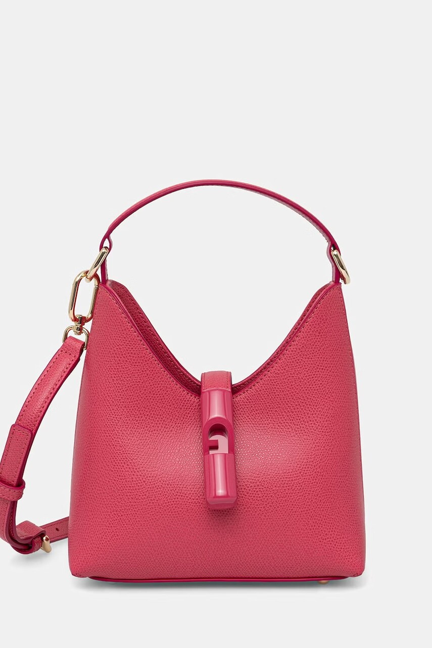 Furla kabelka dámska kožená Iride Mini Hobo
