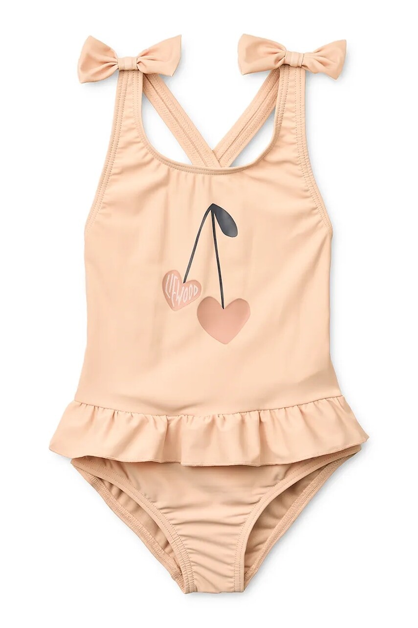 Liewood jednodielne detské plavky Amara Swimsuit w Bow