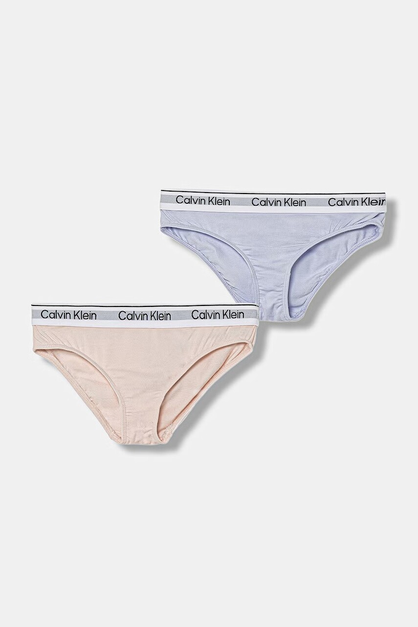 Calvin Klein Underwear nohavičky detské bavlnené s elastanom 2-pak