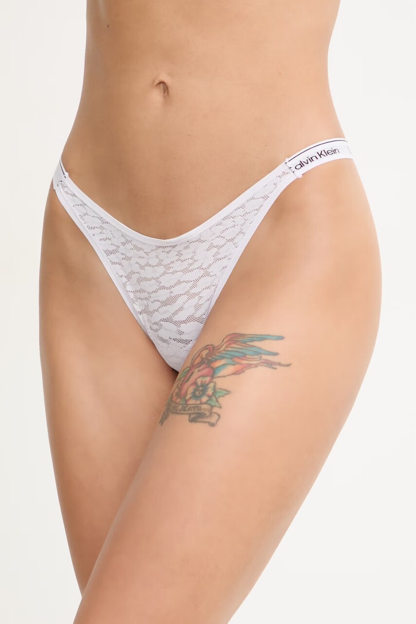 Calvin Klein Underwear tangá dámske čipkované