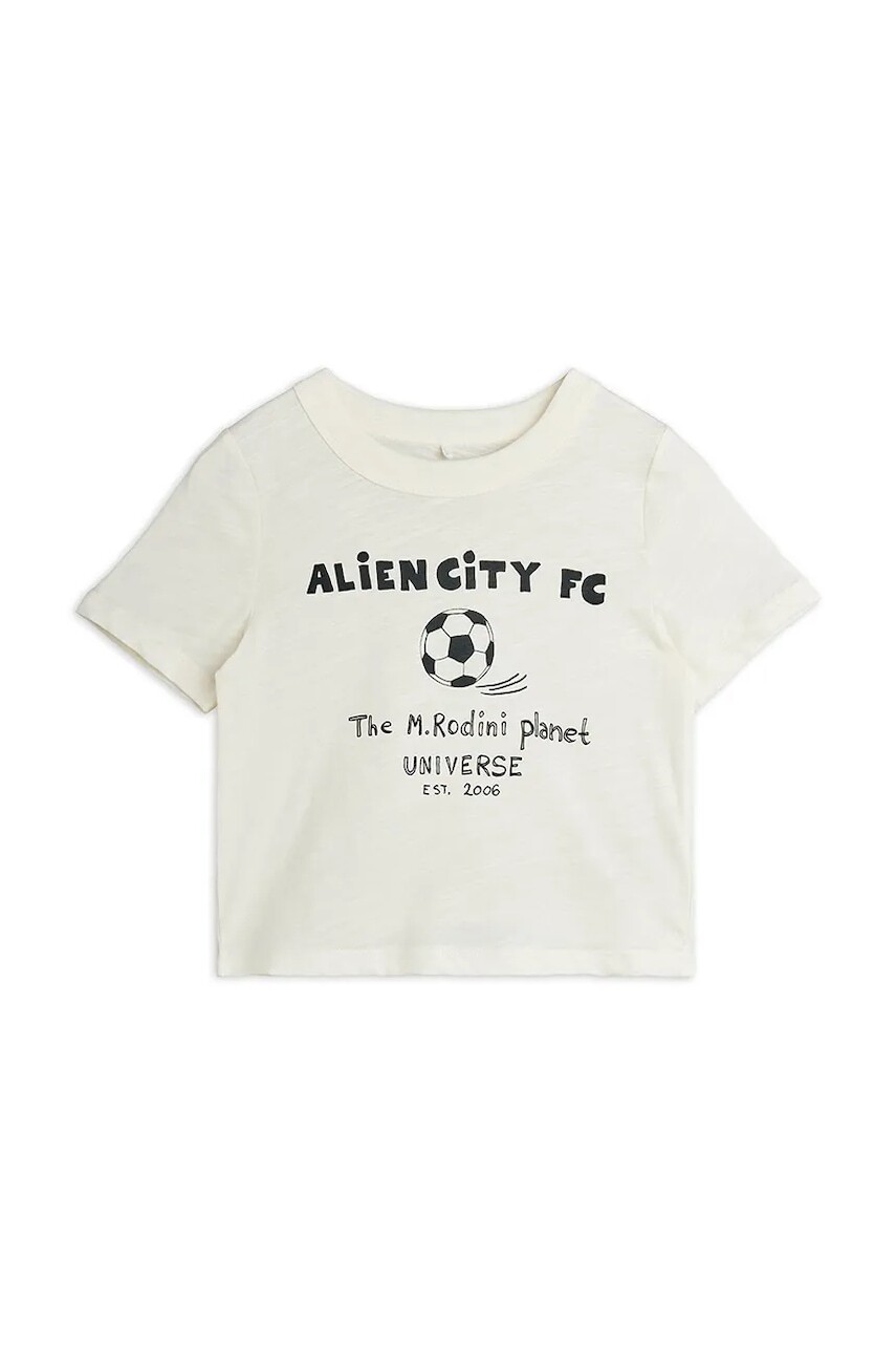 Mini Rodini tričko detské bavlnené Alien City FC