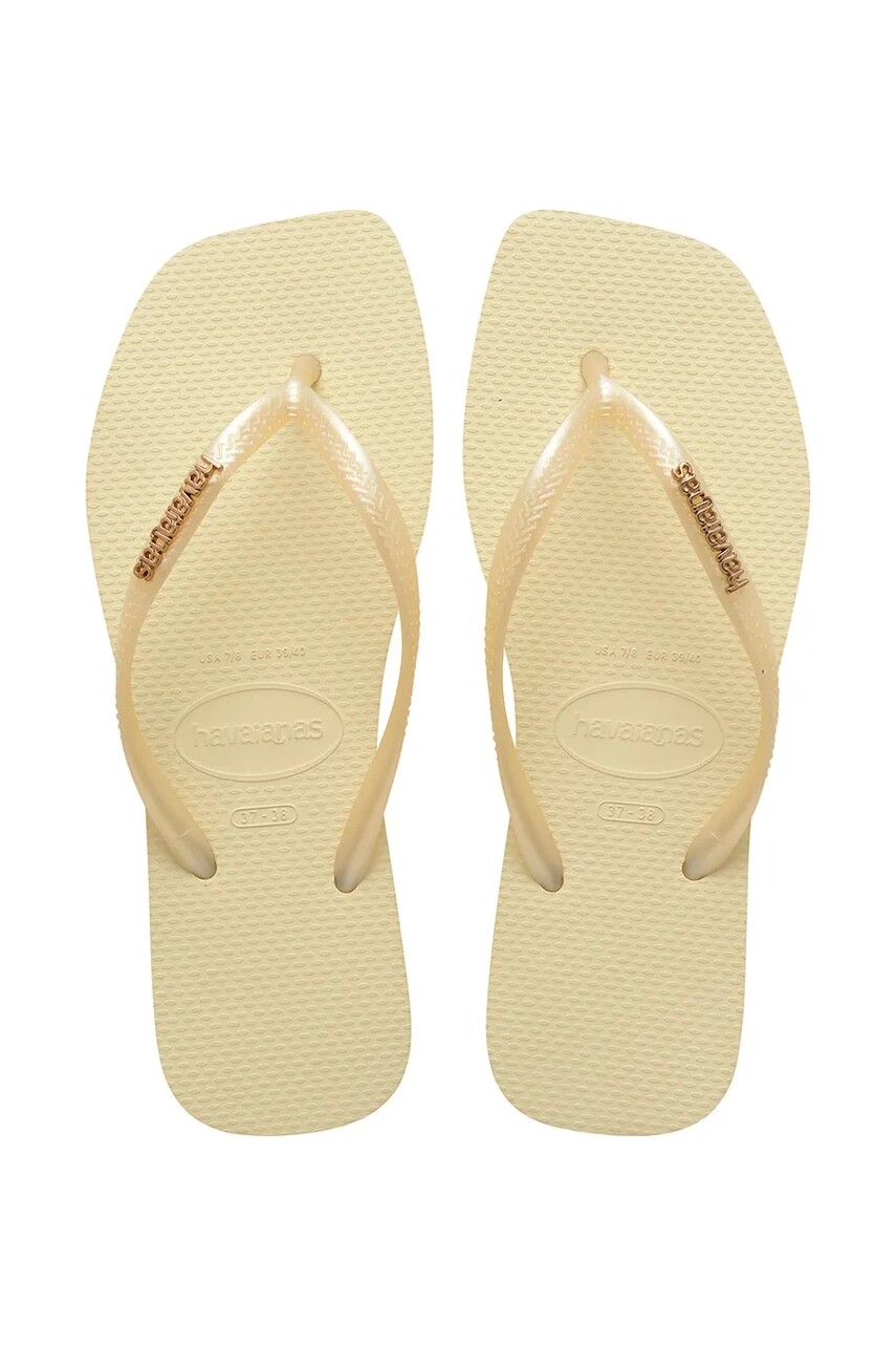Havaianas šľapky dámske SLIM SQUARE LOGO METALLIC