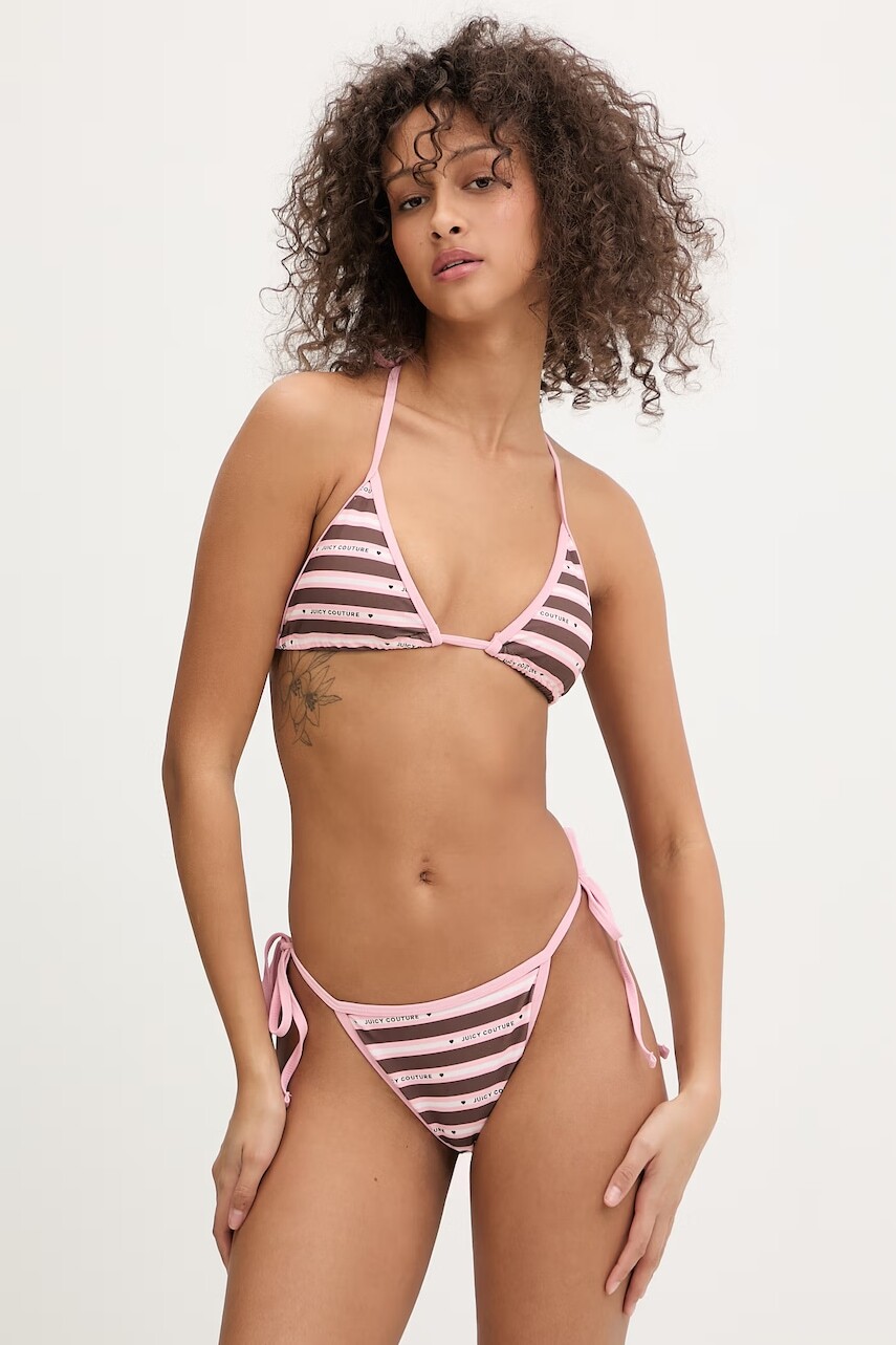 Juicy Couture dvojdielne plavky dámske STRIPE BIKINI