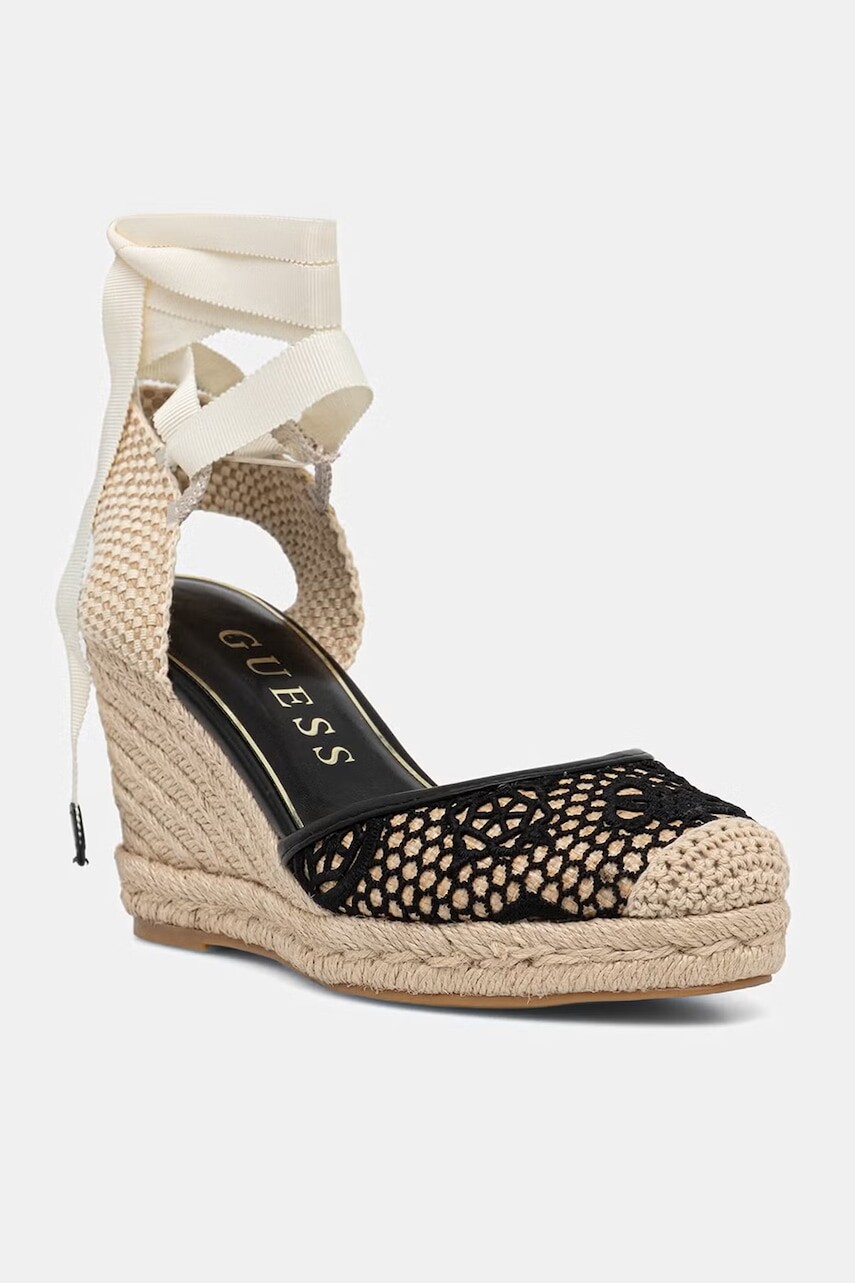 Guess dámske espadrilky na platforme po celej dĺžke CHEYIN