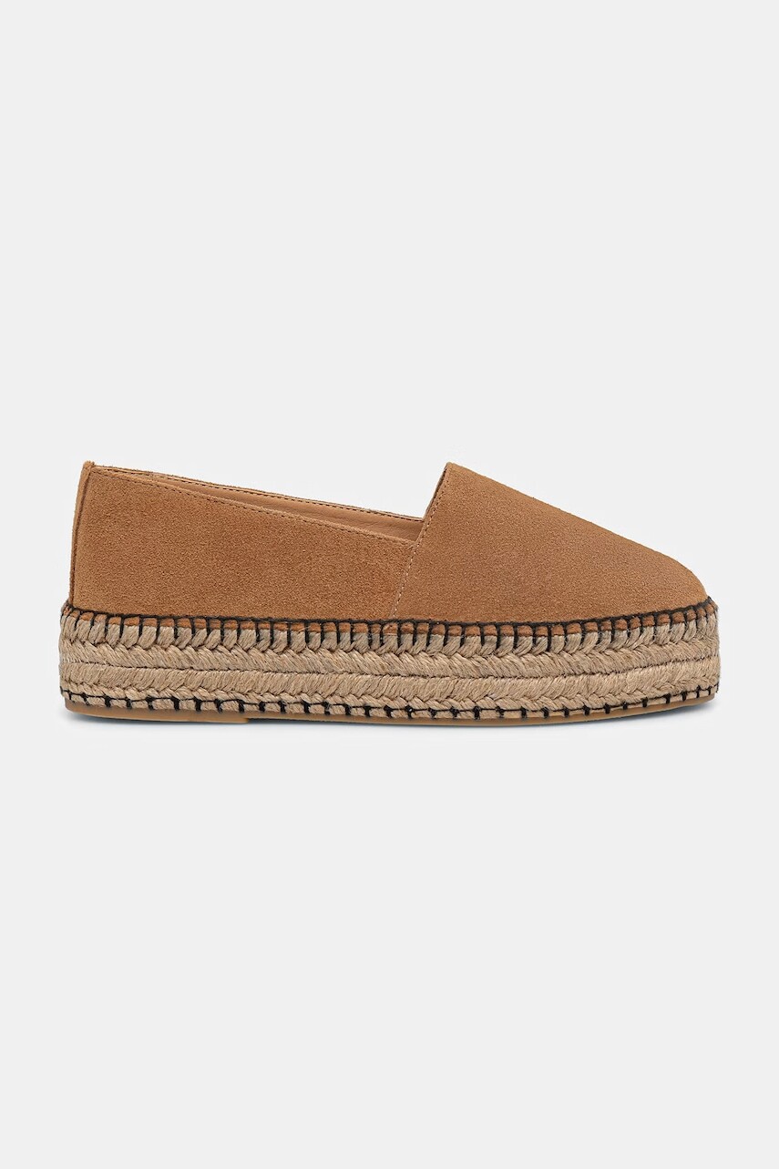 Answear.LAB espadrilky na platforme dámske semišové