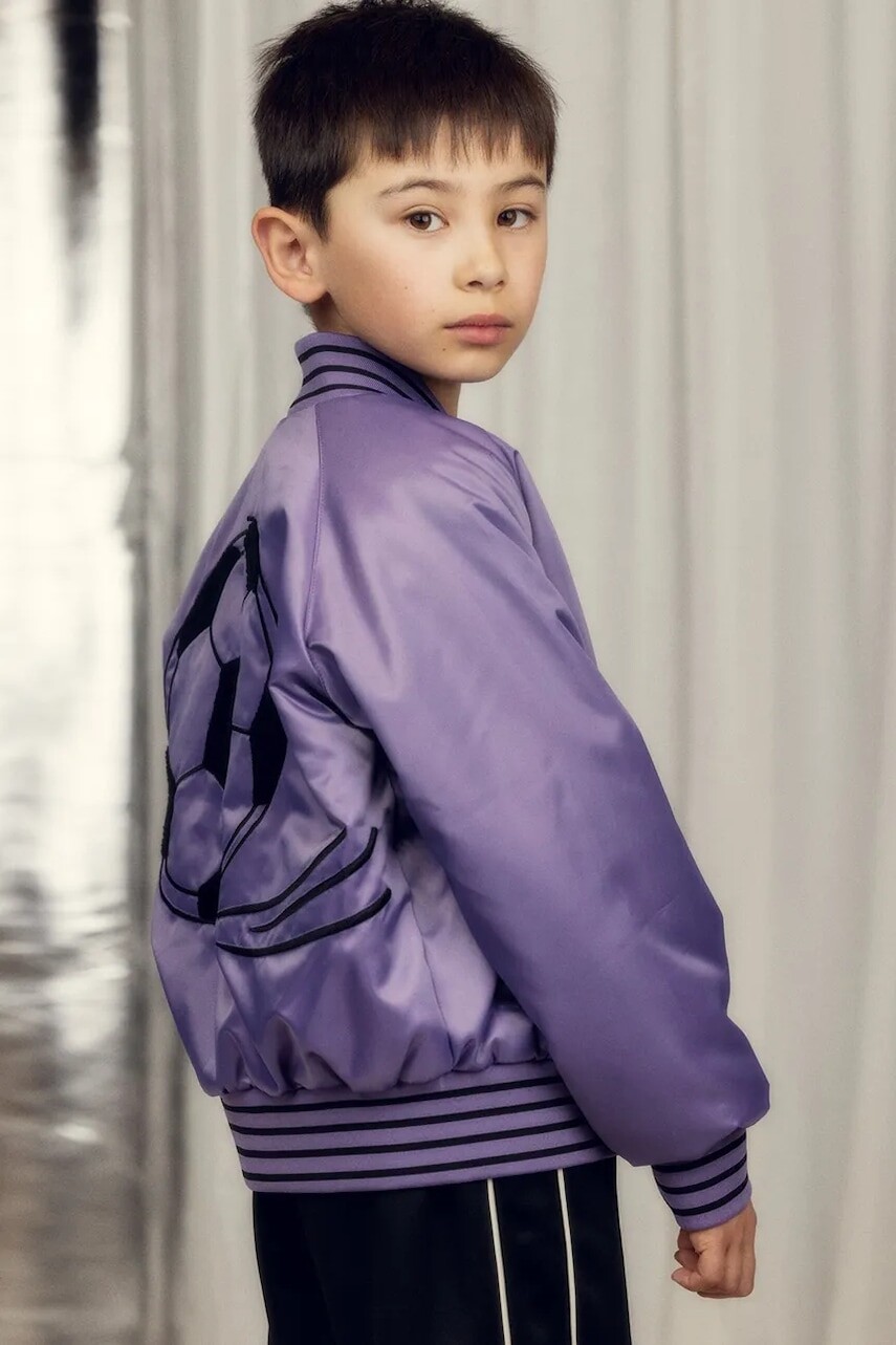 Mini Rodini detská bunda bomber Soccerball
