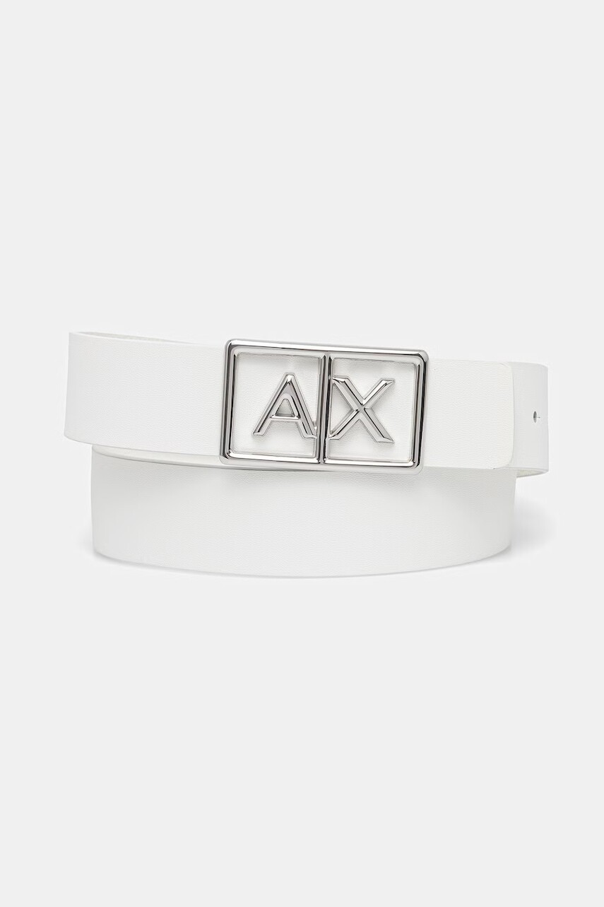 Armani Exchange obojstranný dámsky kožený opasok