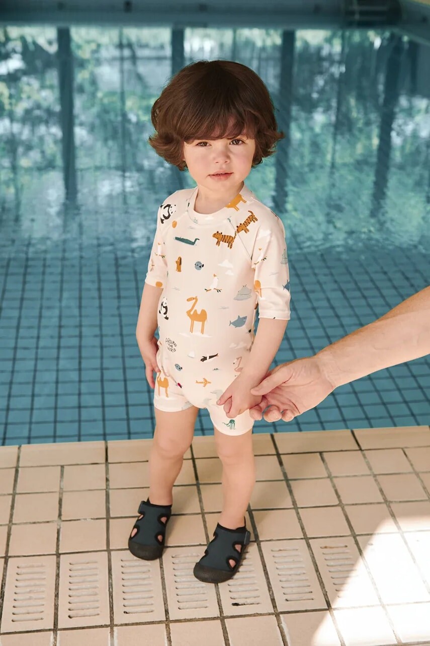 Liewood detský plážový overal Thor Baby Swim Jumpsuit