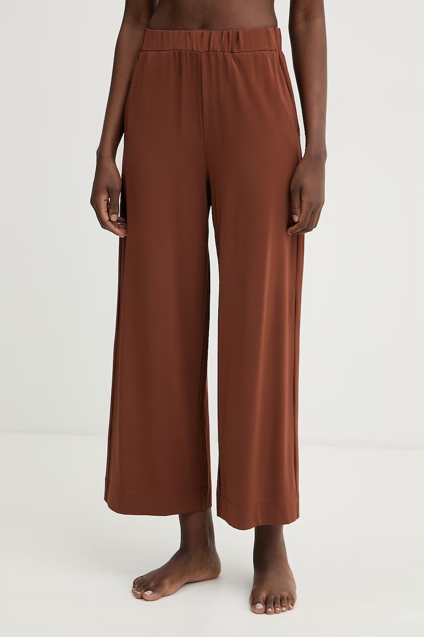 Max Mara Beachwear nohavice dámske z viskózy ONORATA