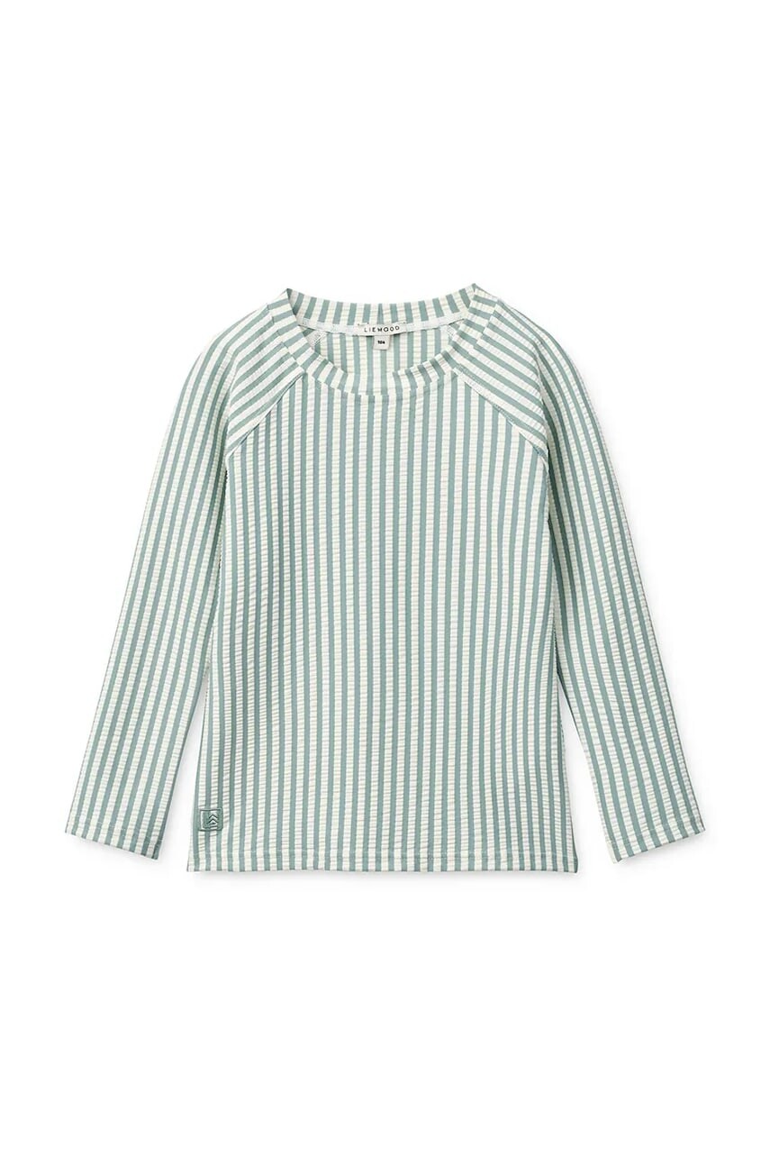 Liewood plavky longsleeve detské Noah Seersucker Longsleeve Swim Tee