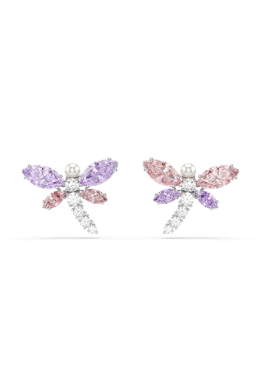 Swarovski náušnice dámske kovové so zirkónom Ariana Grande x Swarovski