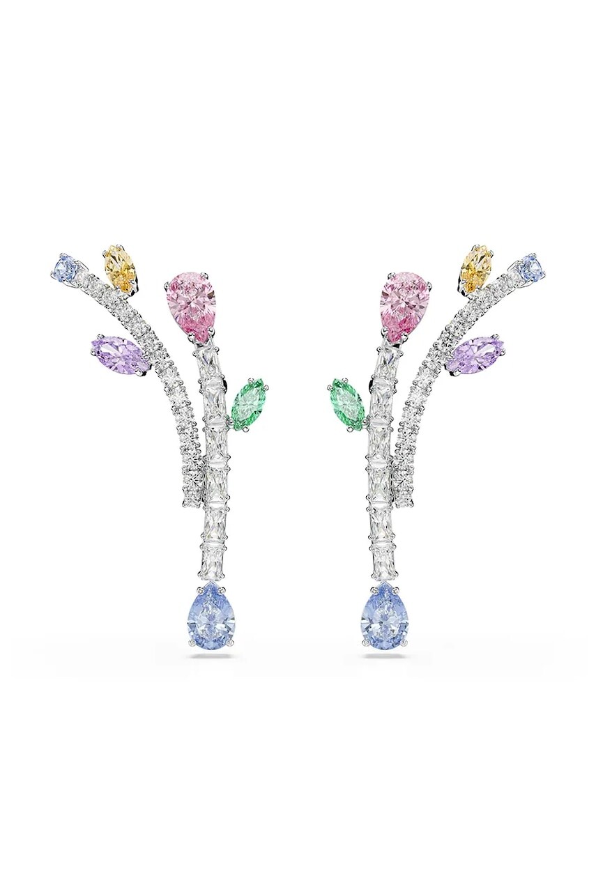 Swarovski náušnica dámska kovová s kryštálom Swarovski Ariana Grande x Swarovski