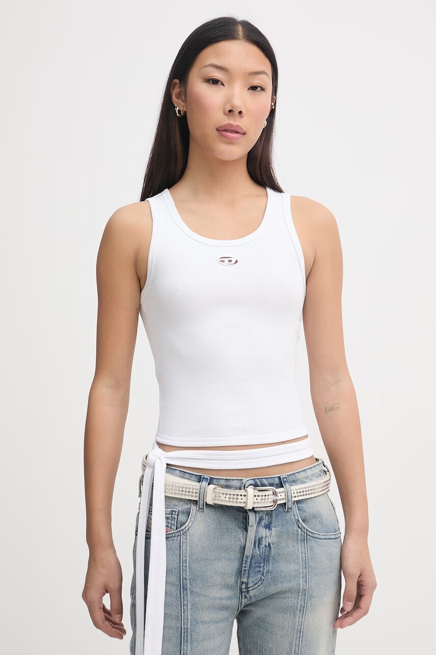Diesel top dámsky bavlnený s elastanom T-ANKY-TAIL
