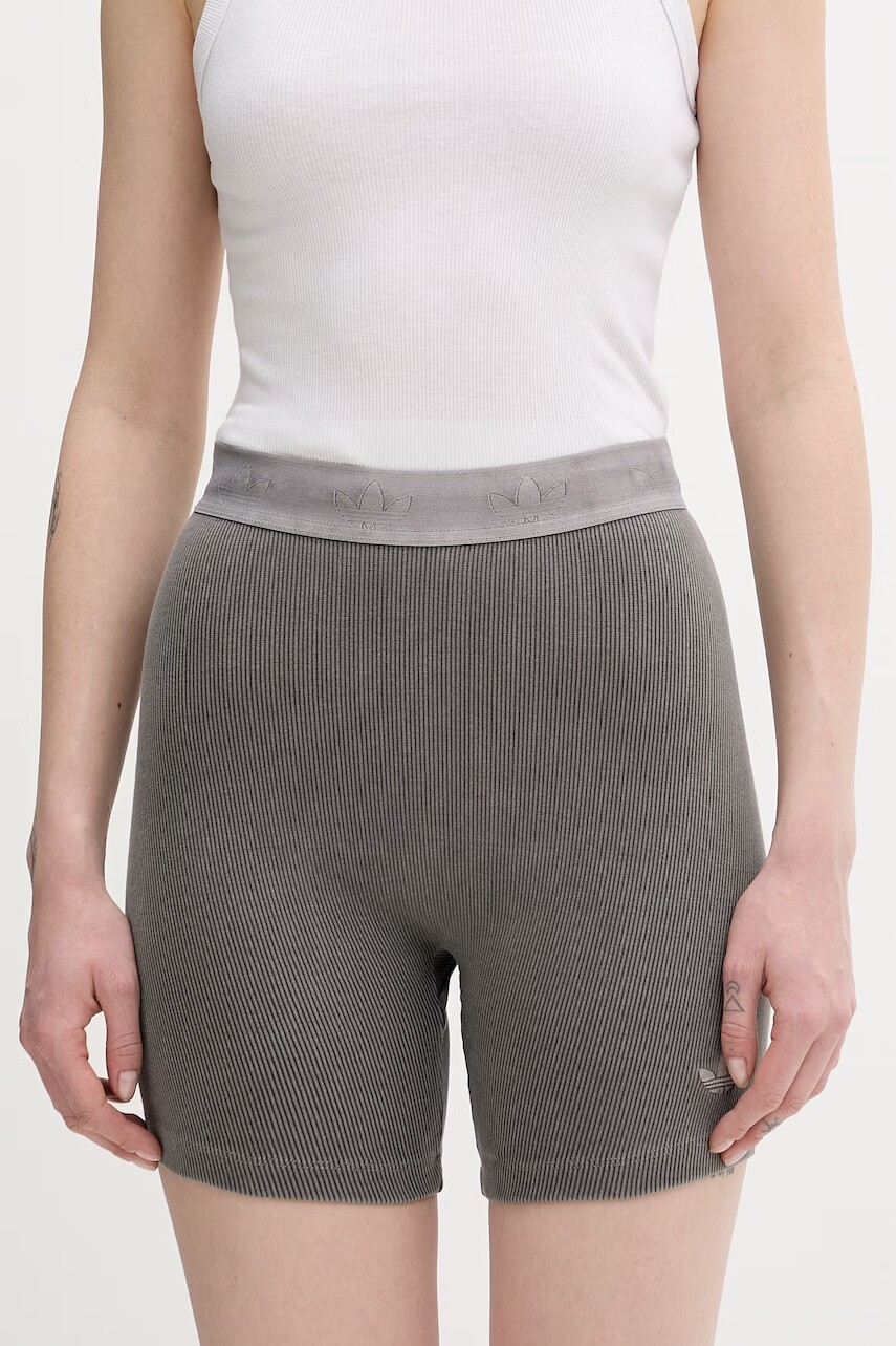 adidas Originals cyklistické šortky dámske bavlnené s elastanom