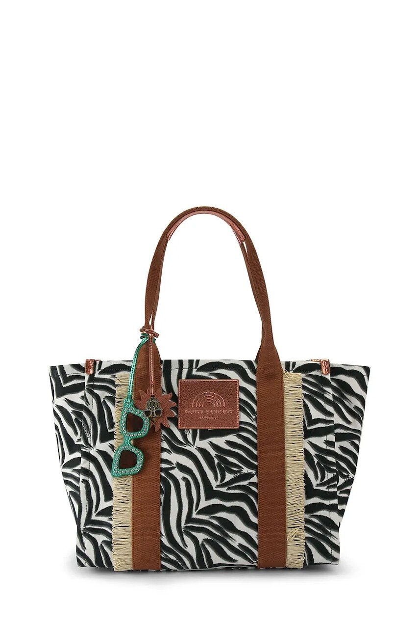 Kurt Geiger London kabelka typu shopper dámska bavlnená