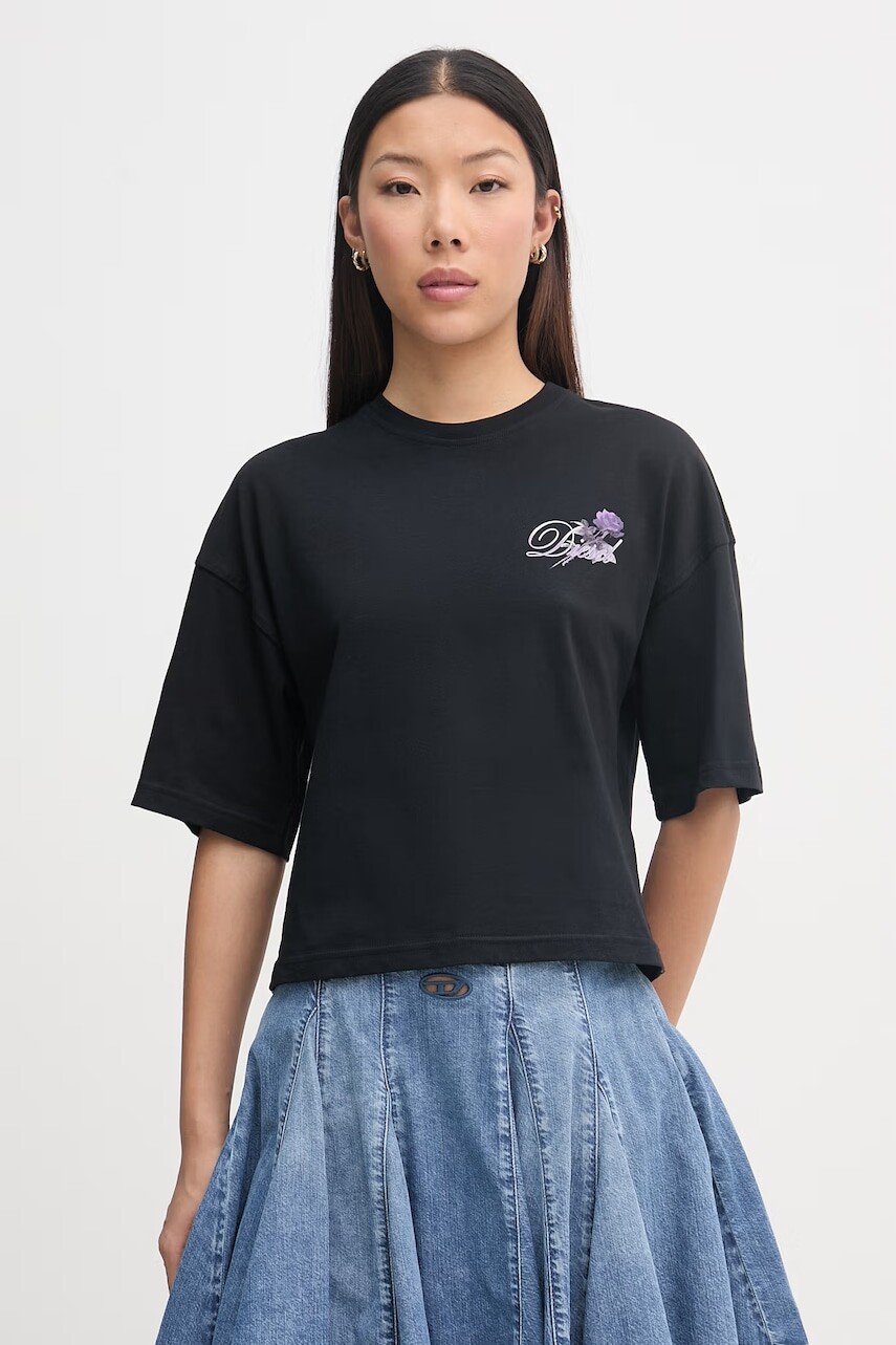 Diesel Crop top dámsky bavlnený