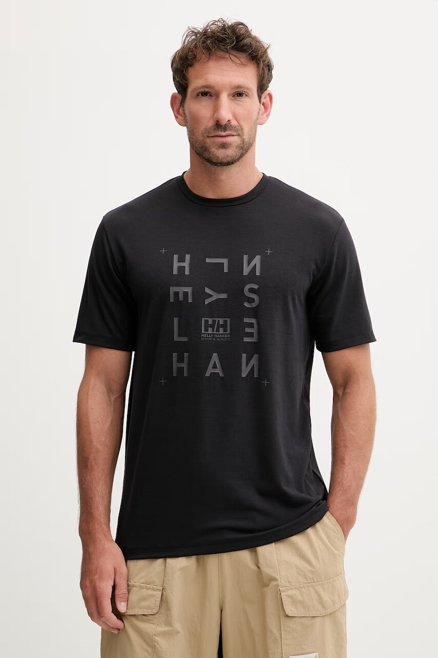 Helly Hansen tričko pánske SKOG RECYCLED GRAPHIC
