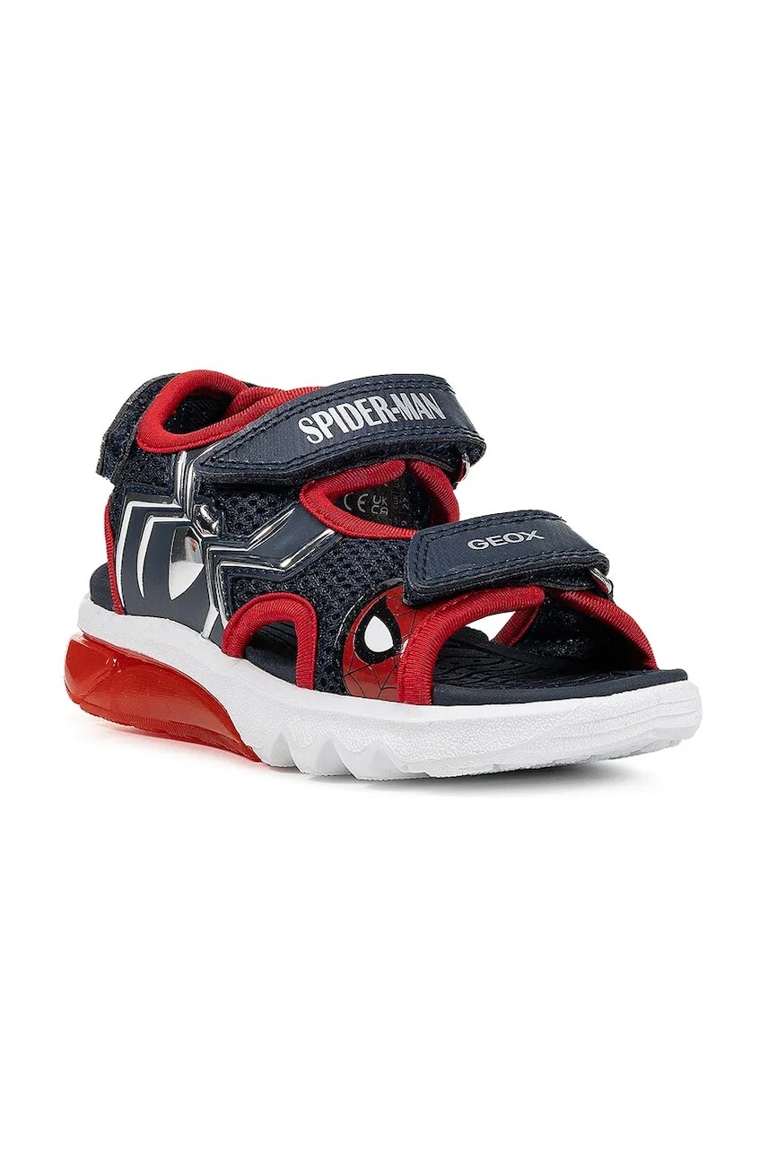 Detské sandále Geox SANDAL CIBERDRON x Spiderman