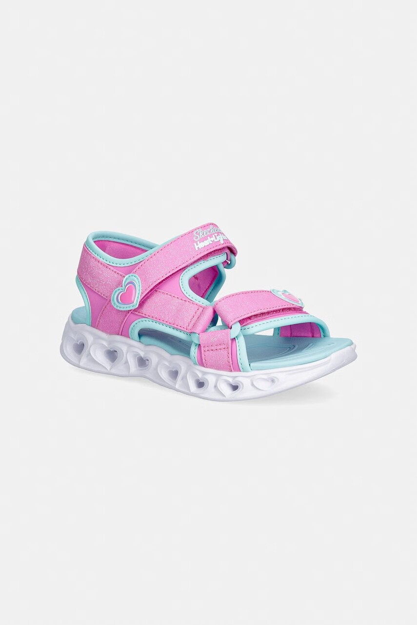 Skechers sandále detské HEART LIGHTS SANDALS-SUGAR SP