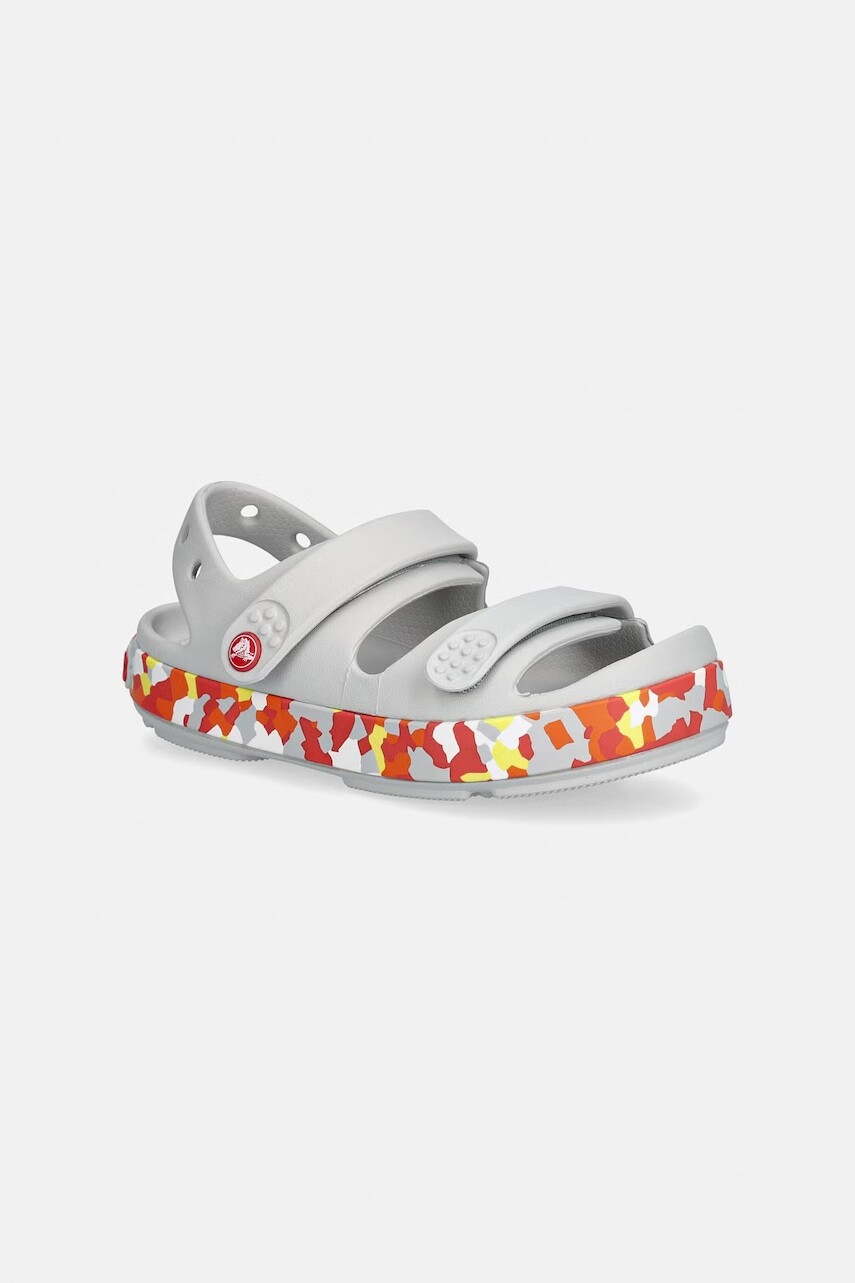 Crocs detské sandále CROCBAND CRUISER GLOW CONFETTI BAND SANDAL K