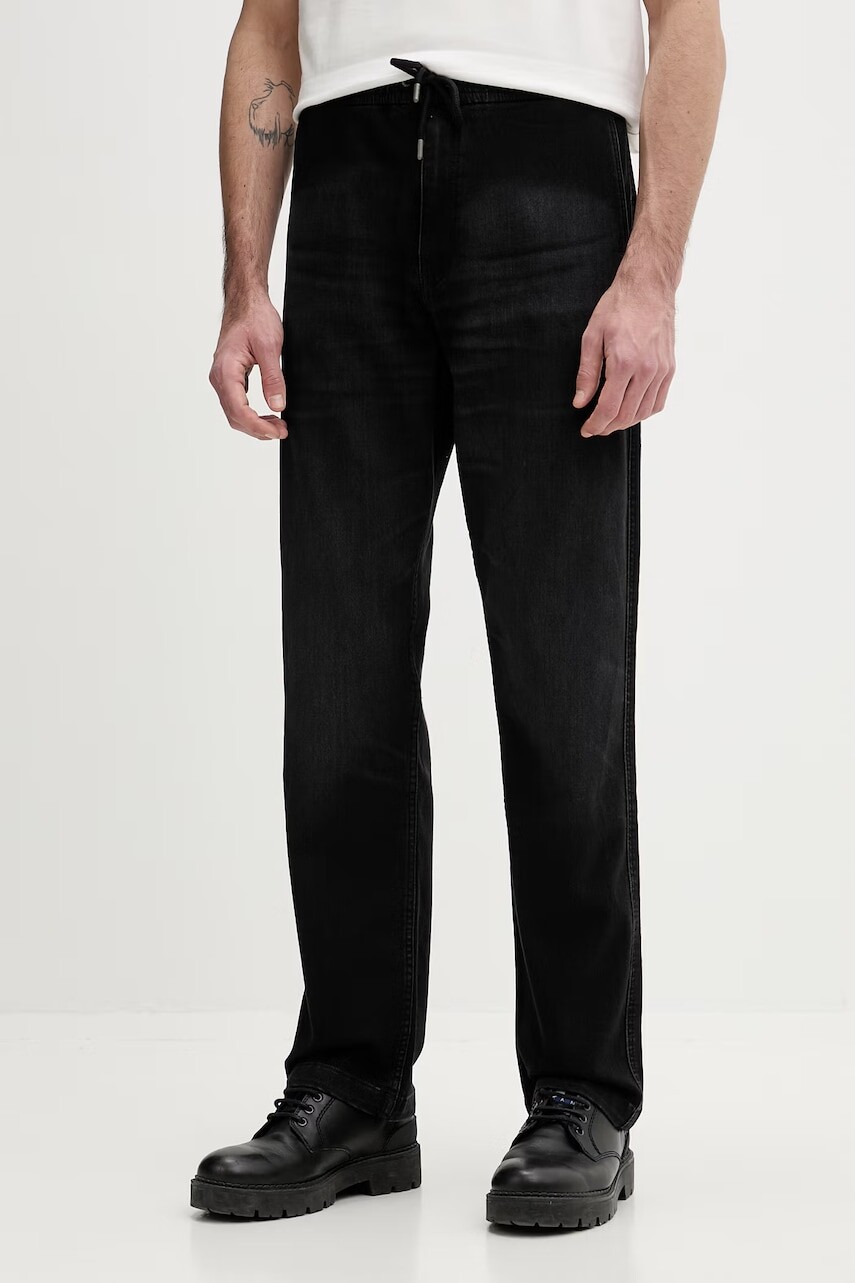 Guess Jeans nohavice jogger pánske rifľové