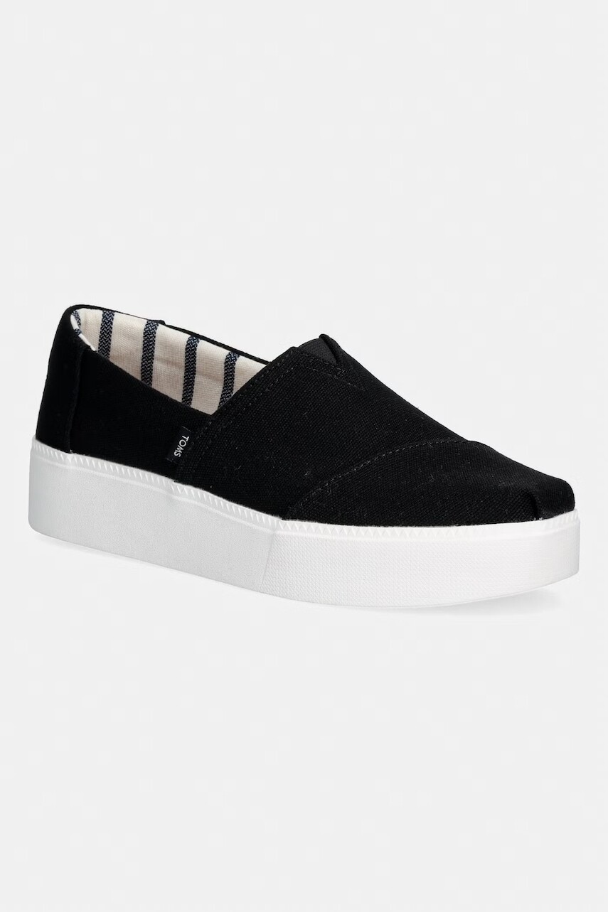 Toms ASHER PLATFORM dámske espadrilky