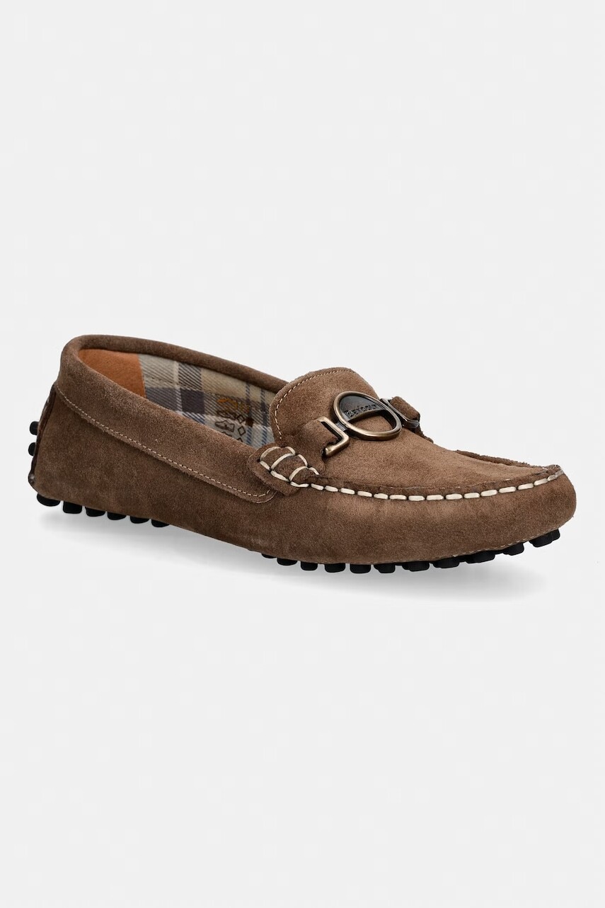 Barbour mokasíny dámske semišové Laire