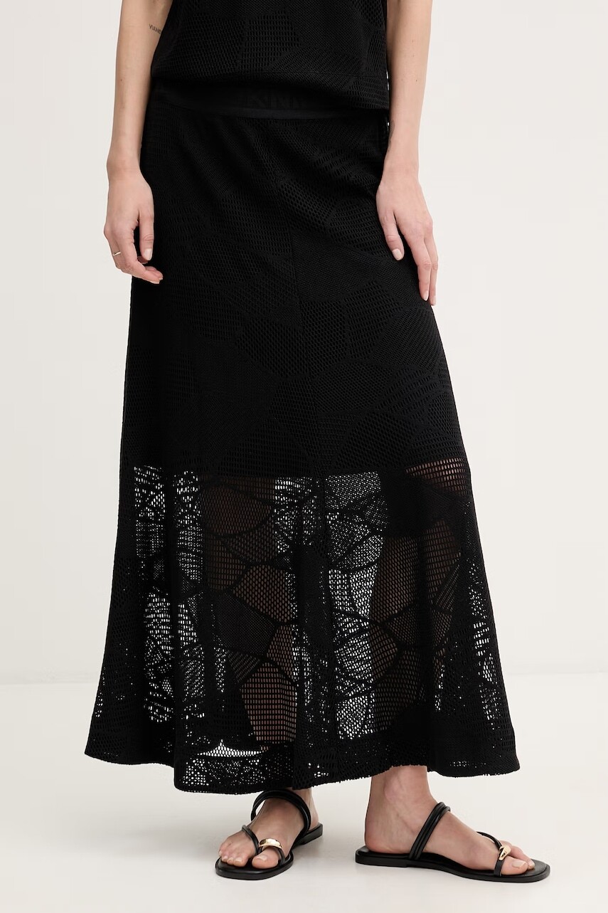 DKNY sukňa vzorovaná