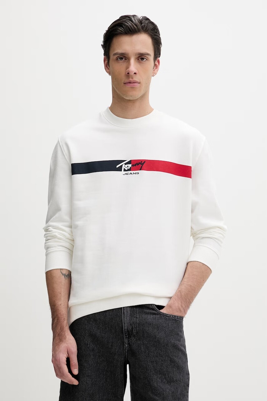 Tommy Jeans mikina pánska bavlnená