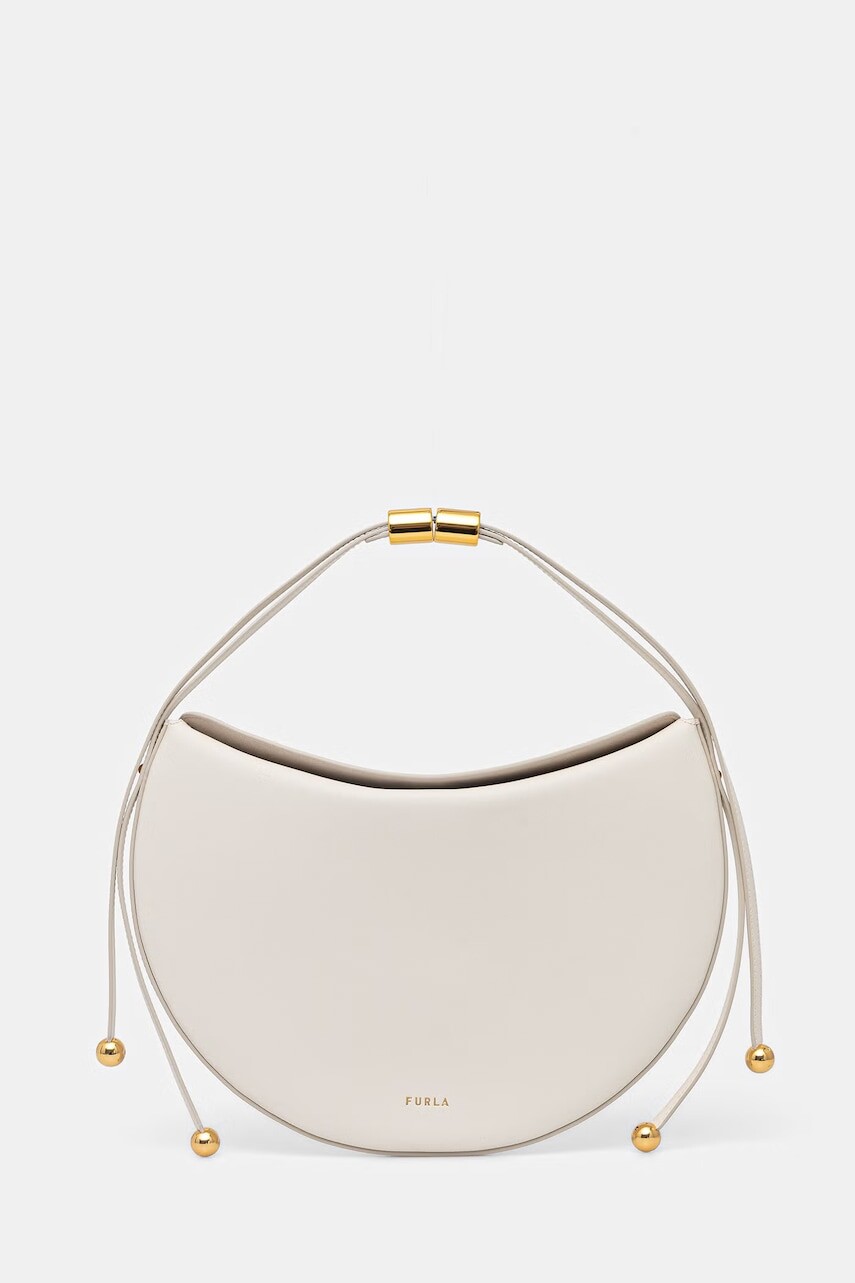 Furla kabelka rogal dámska kožená Moonstone M Shoulder Bag