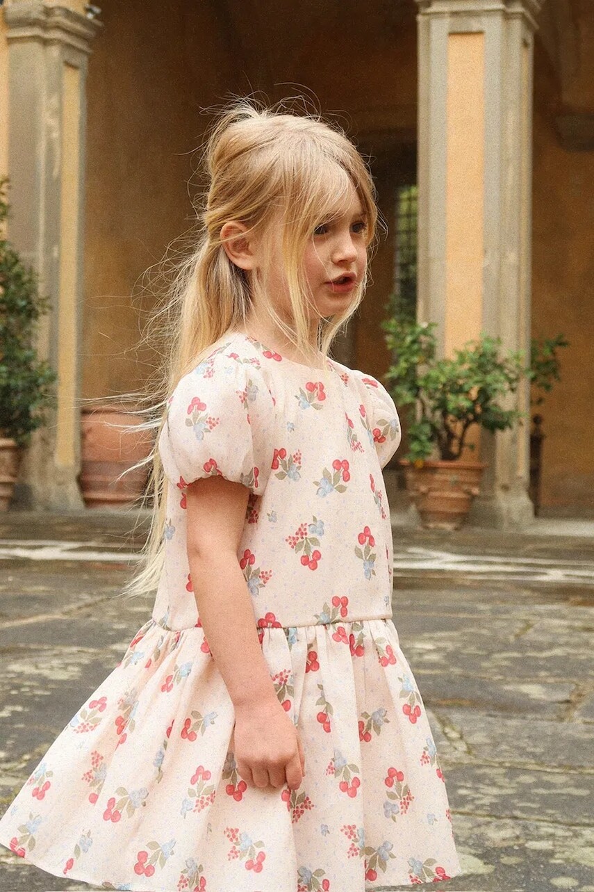 Konges Sløjd babydoll šaty ZIA DRESS