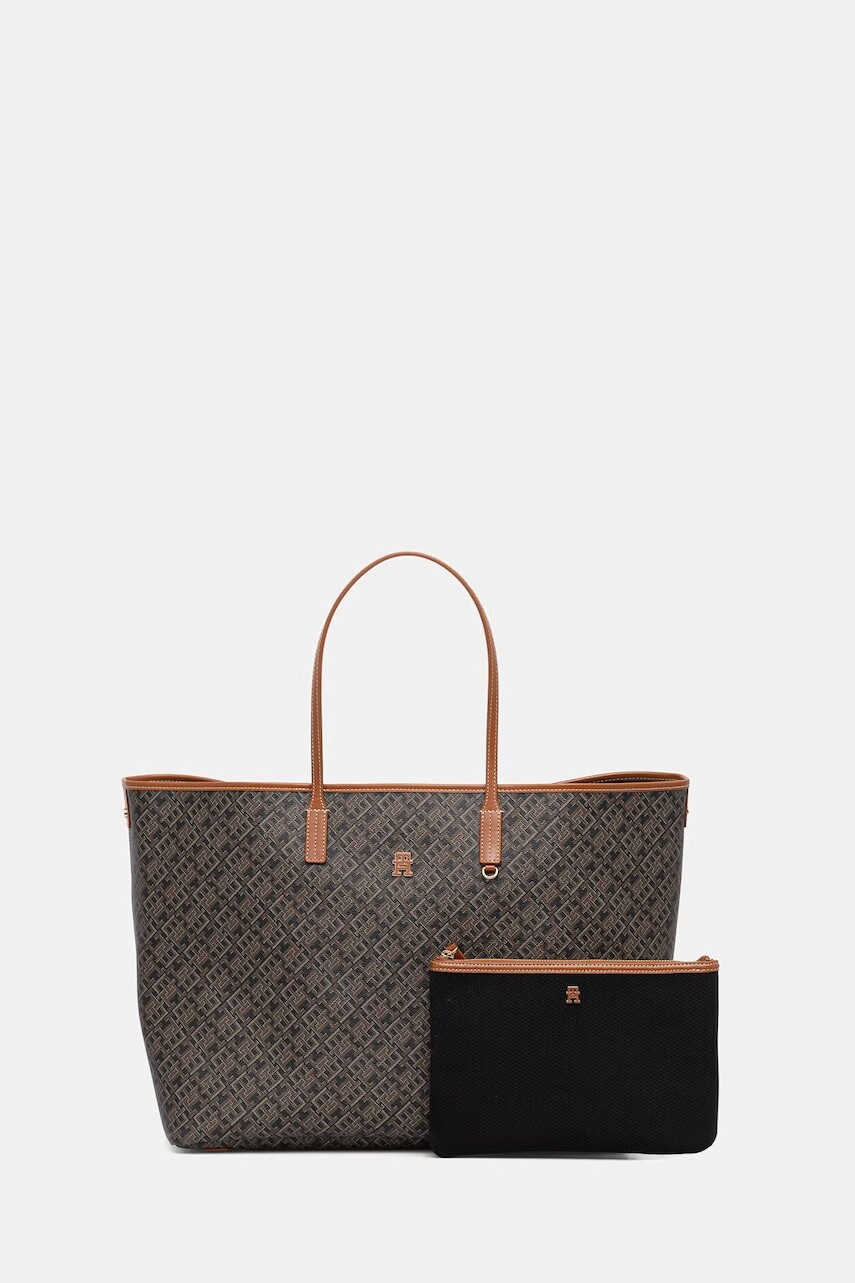 Tommy Hilfiger kabelka typu tote dámska z imitácie kože