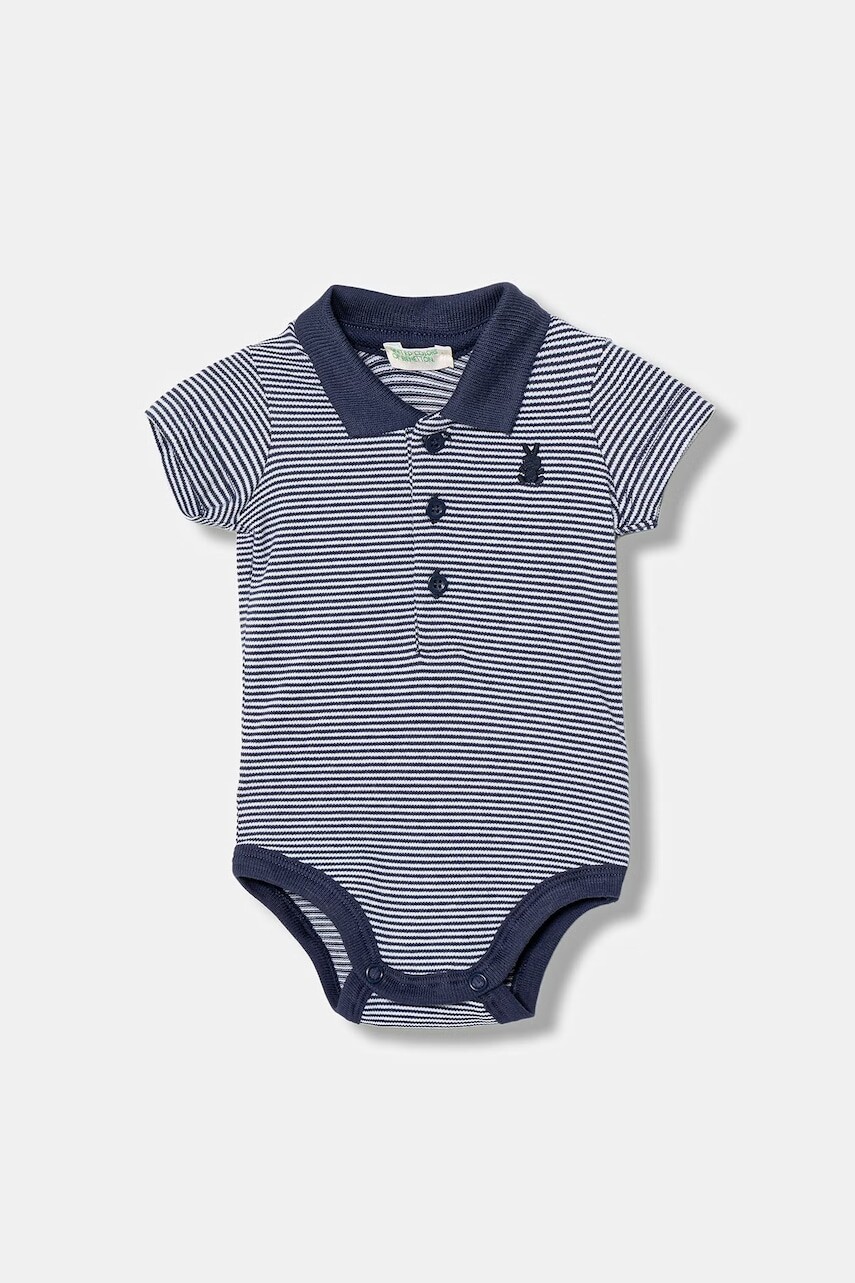 United Colors of Benetton dojčenské bavlnené body s elastanom