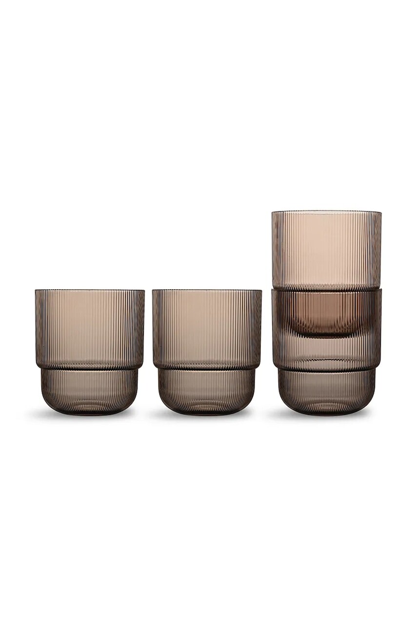 Sagaform sada pohárov z plastu 400 ml