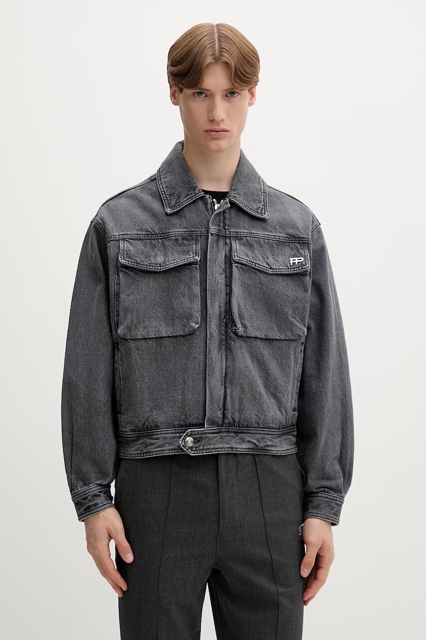 Filling Pieces džínsová bunda pánska rifľová Denim Washed