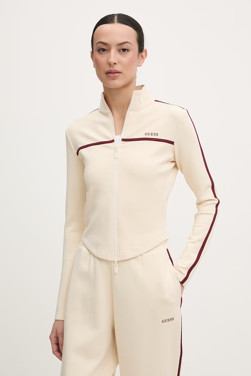 Guess mikina na zips dámska JASMINE