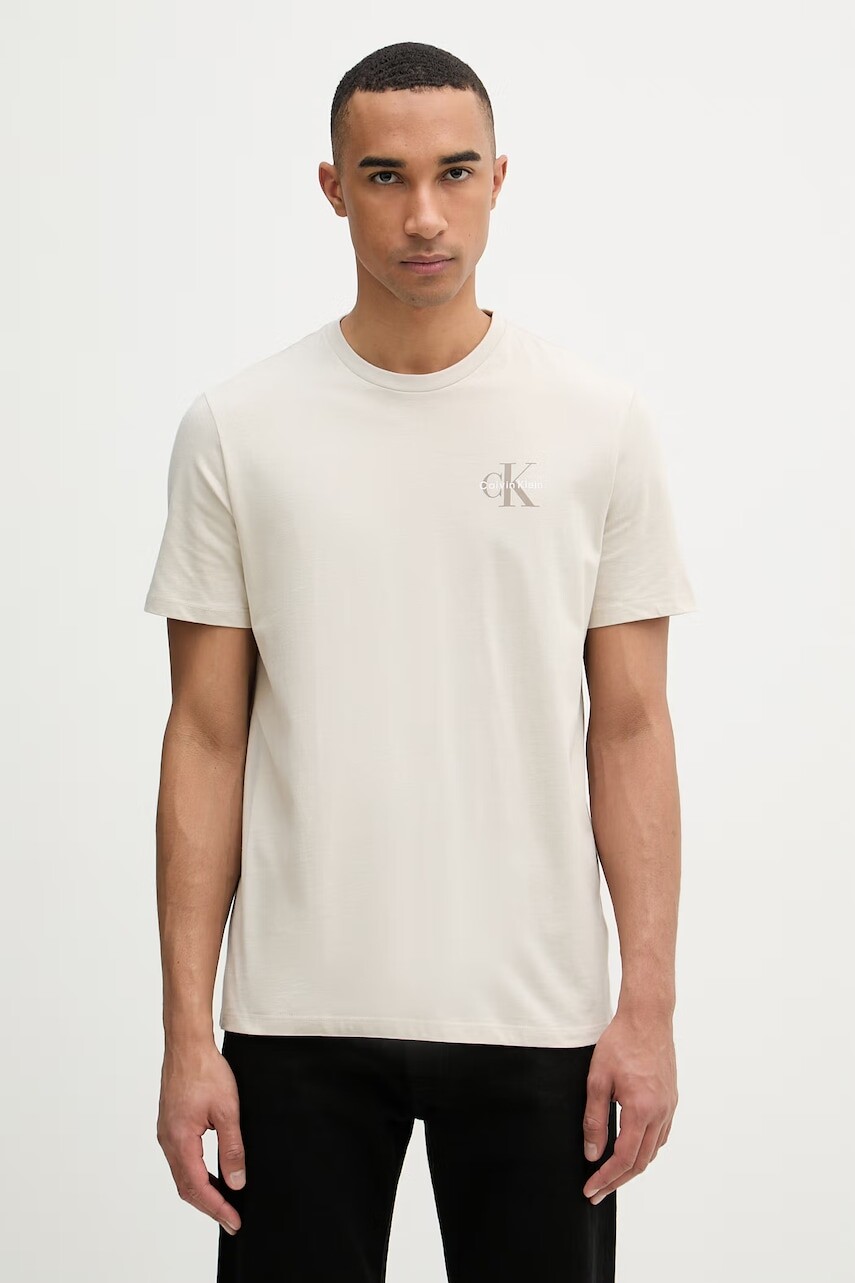 Calvin Klein Jeans tričko pánske bavlnené 2-pak