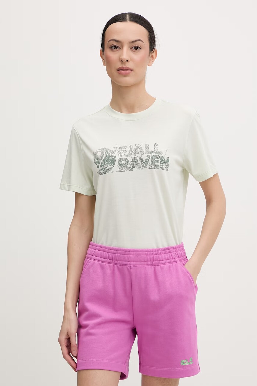 Fjallraven tričko dámske s bavlnou Lush