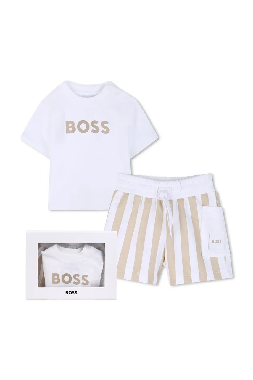 BOSS detská denná súprava bavlnená