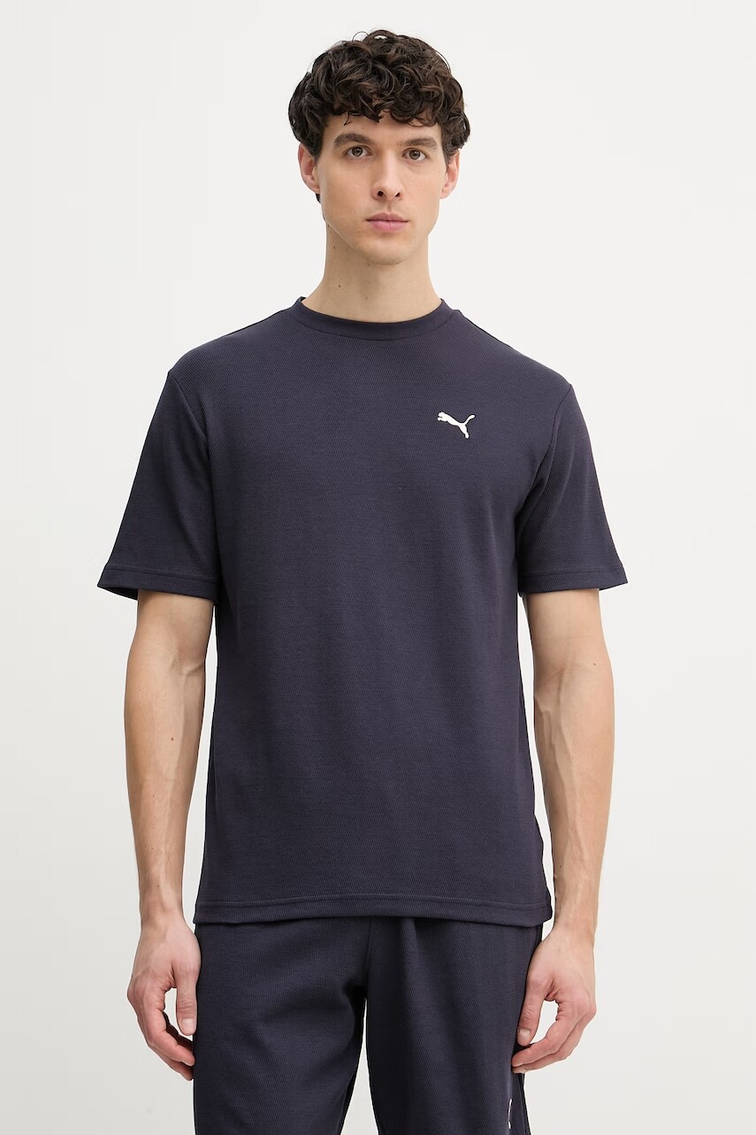 Puma tričko pánske s bavlnou Essential elevated